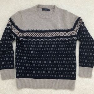 J. Crew 100% Lambs Wool Crewneck Sweater